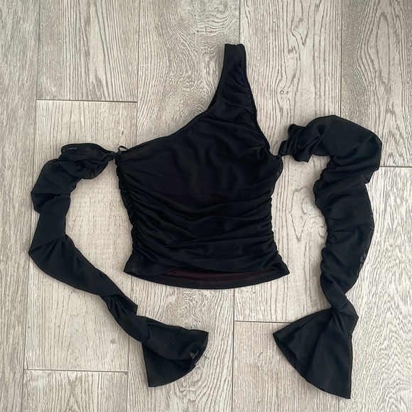 Black long sleeve top - Picture 4 of 4